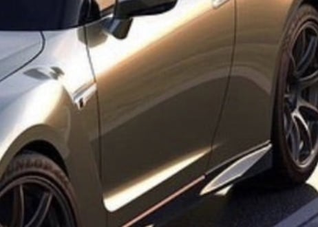 R35GT-R用 ボディサイドシルプロテクター KAE