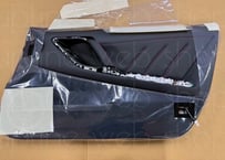 R35GT-R 2025 フロントドア フィニッシャー ASSY 左右セット トラックED 赤ステッチ