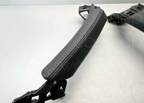 R35GT-R プルフロントドアハンドル グレーステッチ 左右セット