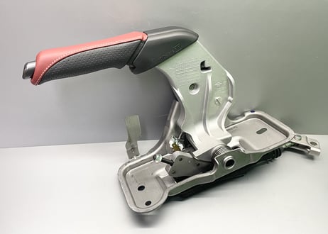 R35GT-R パーキングブレーキ コントロール ASSY  アンバーレッド