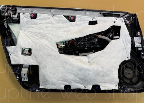 R35GT-R 2025 ファッショナブルインテリア フロントドア フィニッシャー ASSY 左右セット アンバーレッド