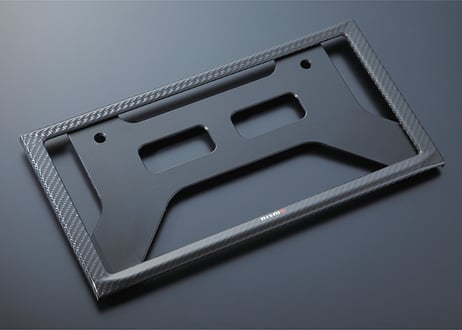 R35GT-R ドライカーボンナンバープレートリム Carbon Number Plate Rim