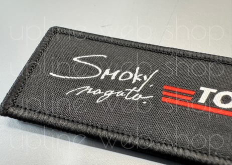 TS スモーキーサイン入りジャガードワッペン
