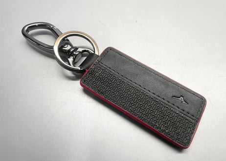 R35GT-R NISMO レザーキーホルダー ブラック