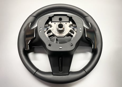 R35GT-R 2025 ステアリングASSY 黒ステッチ