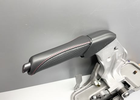R35GT-R パーキングブレーキ コントロール ASSY NISMO 赤ステッチ サイドブレーキ