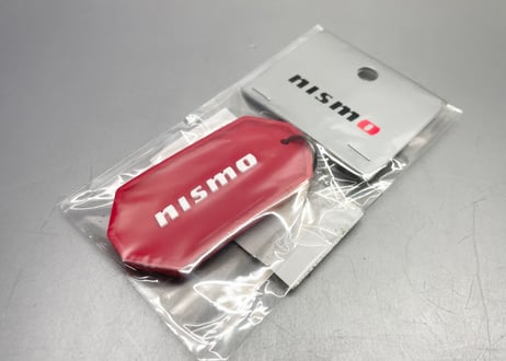 R35GT-R NISMO ラバーロゴキーリング レッド
