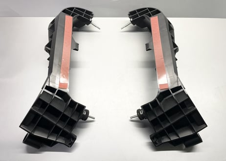 R35GT-R リアバンパーサイドブラケット 左右
