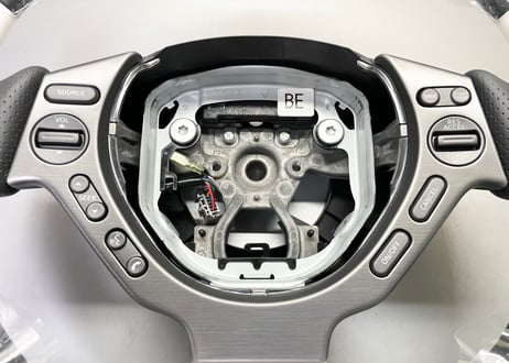 R35GT-R ステアリング ファッショナブルインテリア アイボリー