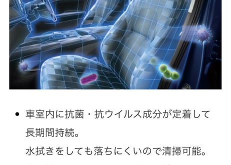 R35GT-R 車室内用 抗菌 抗ウイルスコート
