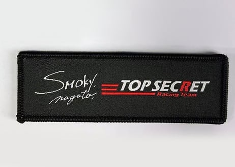 TS スモーキーサイン入りジャガードワッペン