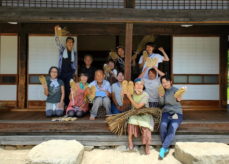 受注生産】藁（わら）の草鞋（わらじ） Rice Straw Waraji Sandals |
