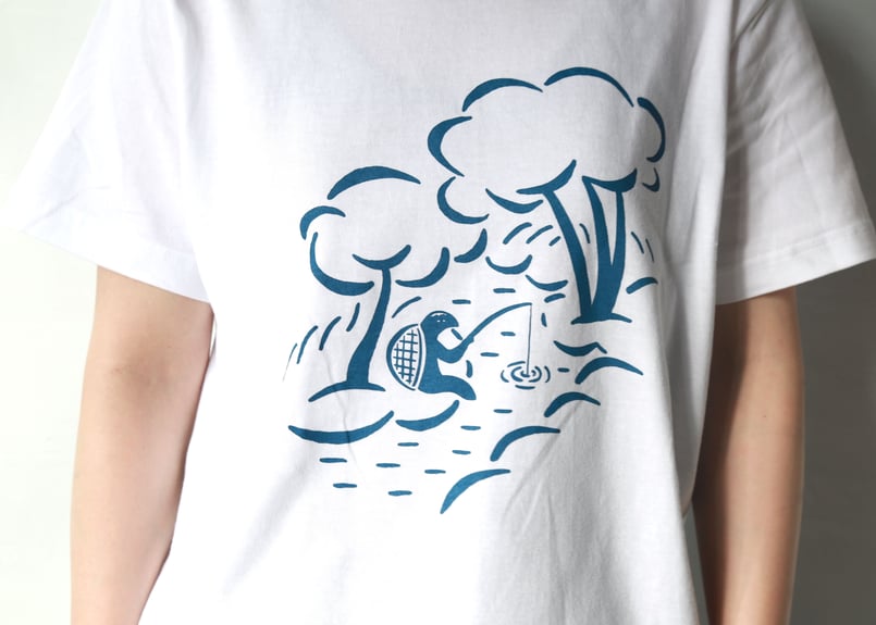 qwer 新品未開封 t-shirt ポップアップ tシャツ ivory 商品詳細ページ | Saucy Dog Online Shop | おえかきTシャツ -せとゆいか-