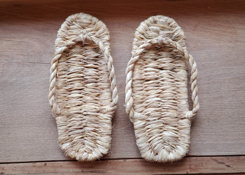 受注生産】藁（わら）の草履 Rice Straw Zouri Sandals | TONO