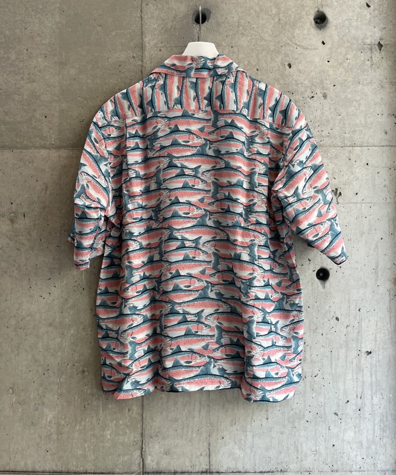 South2 West8 S/S Open Collar Shirt - Trout | S