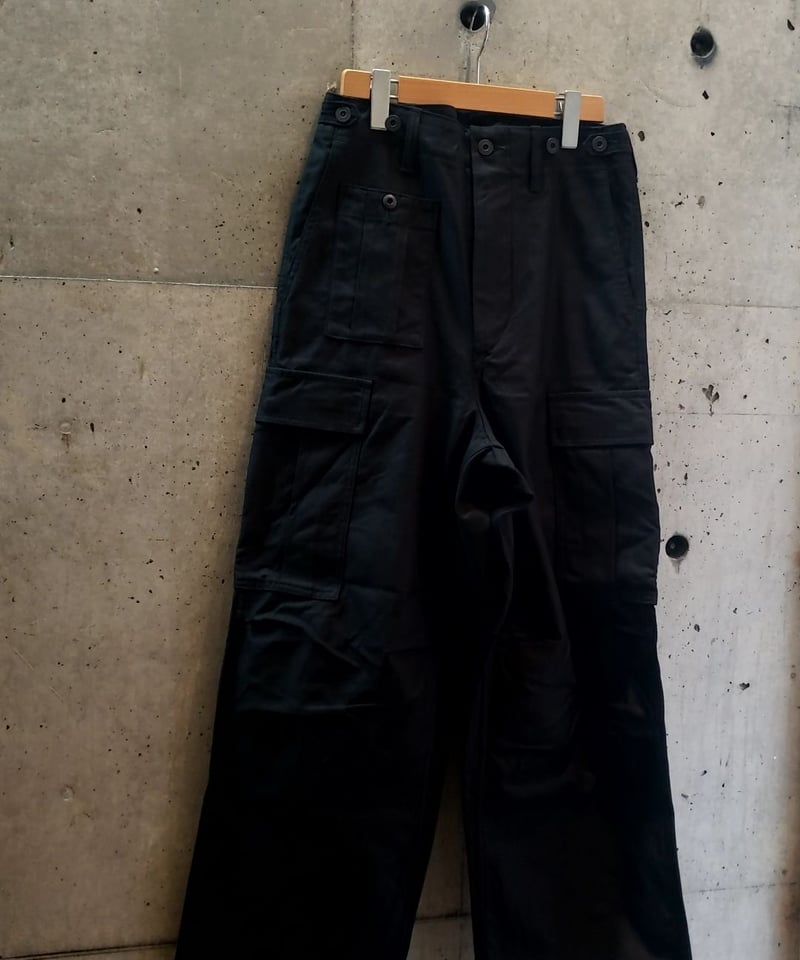 ナイジェルケｰボン ARMY CARGO PANT BLACK | SURPLUS OITA