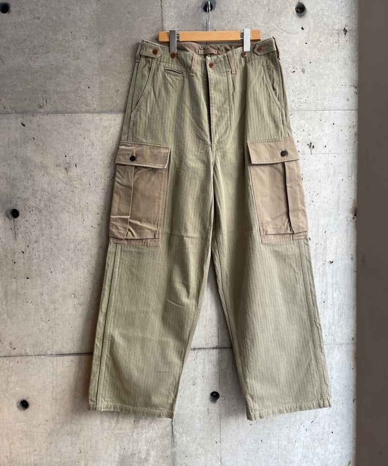 ナイジェルケーボン 40s MONKEY PT MIX HERRINGBONE | SURPL