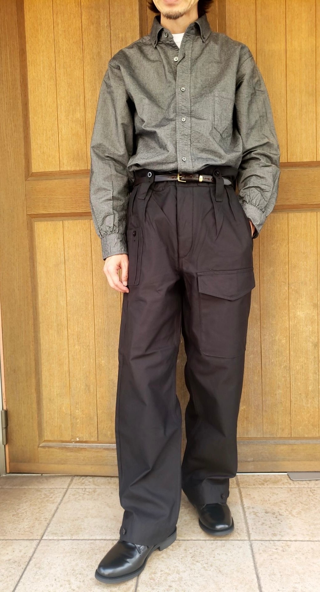 ナイジェルケｰボン BRITISH ARMY PANTS BLACK | SURPLUS OITA