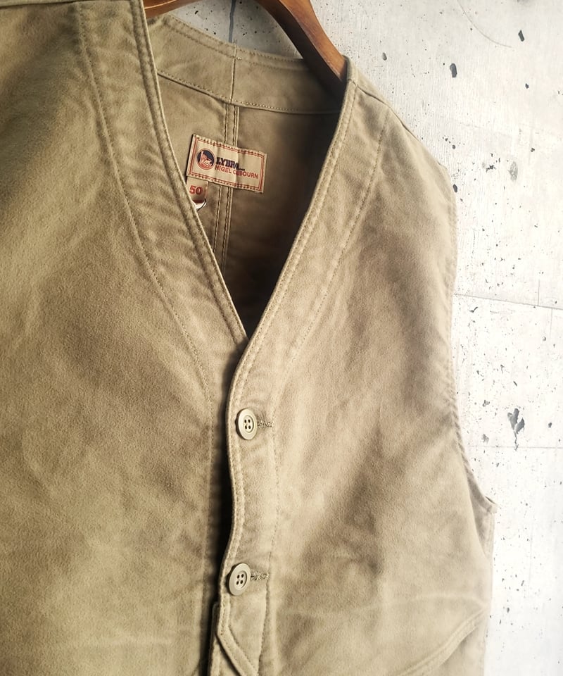 ナイジェルケーボン/LYBRO WORK VEST MOLESKIN | SURPLUS OITA