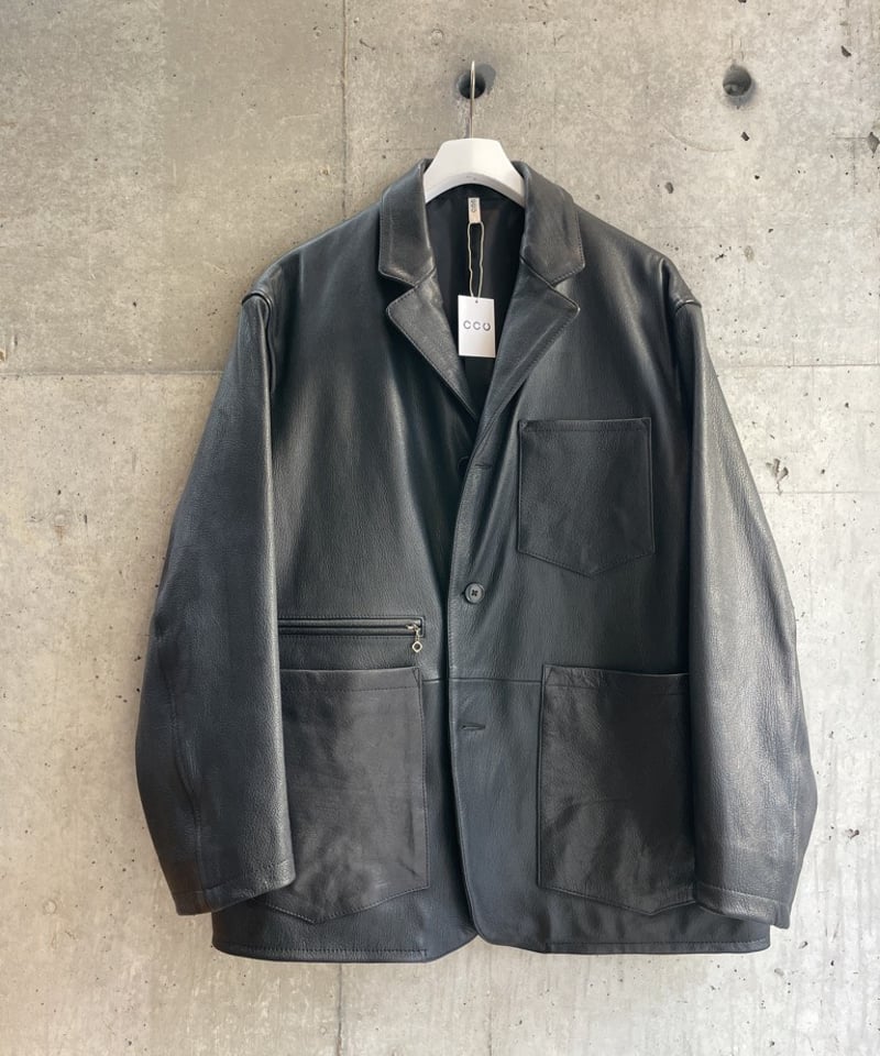 CCU TAILORED 3B JACKET GOAT LEATHER | SURPLUS OITA
