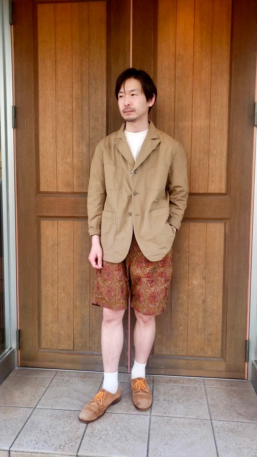 ENGINEERED GARMENTS BEDFORD JACKET COTTON GROSG