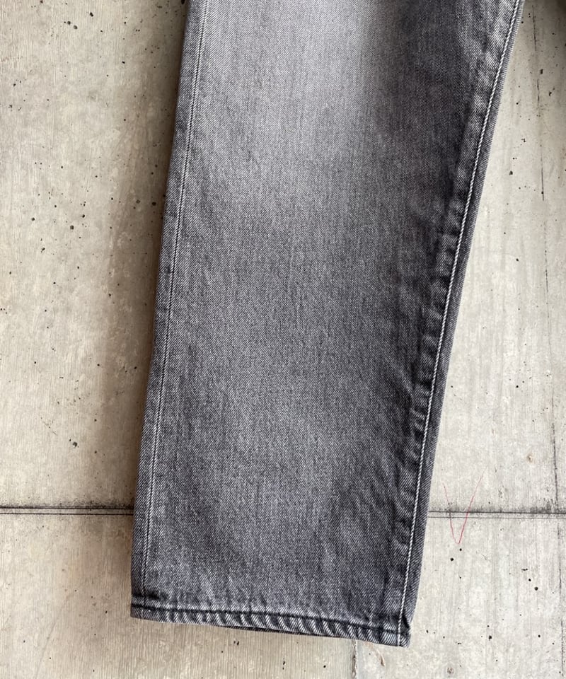 グラフペーパー Selvage Denim Five Pocket Tapered Pants