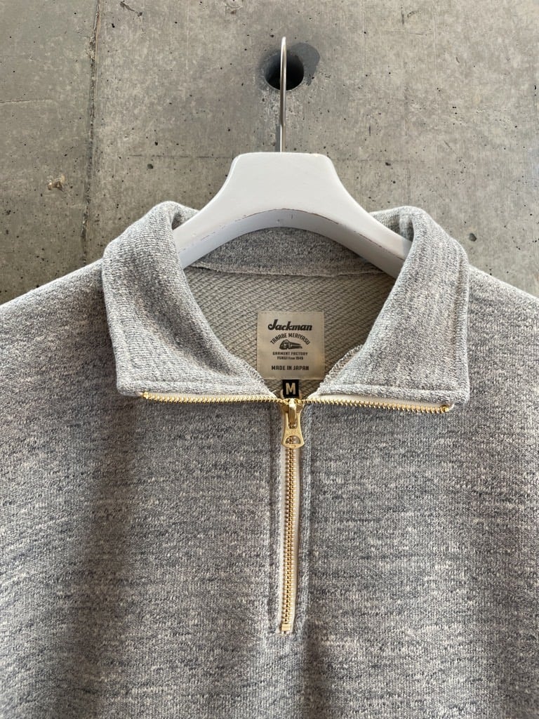JACKMAN GG Sweat Half Zip | SURPLUS OITA JACKMAN GG Sweat Half Zip | SURPLUS OITA