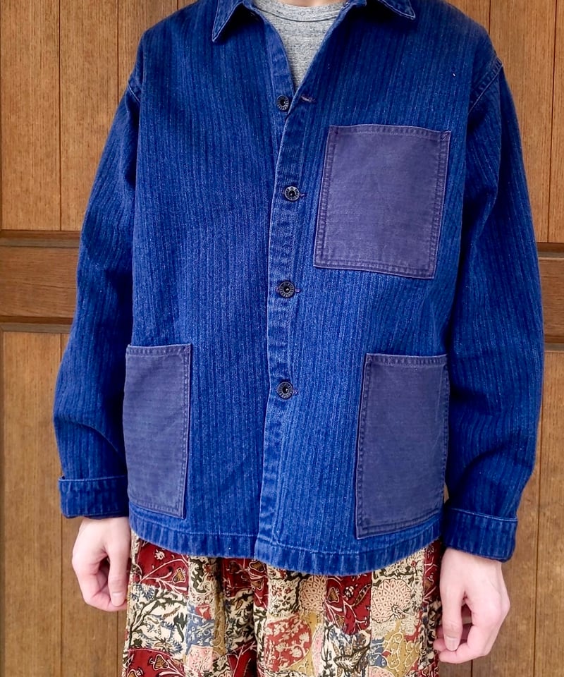 ナイジェルケーボン USMC CHORE JACKET HERRINGBONE | SURP