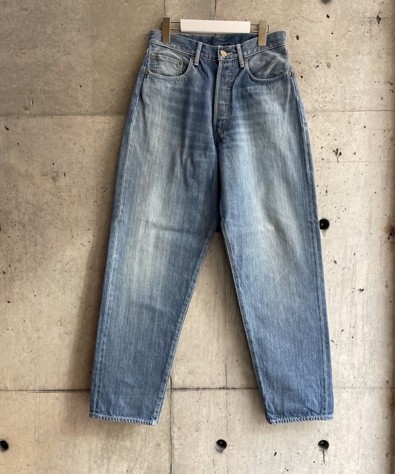 グラフペーパー Selvage Denim Five Pocket Tapered Pants