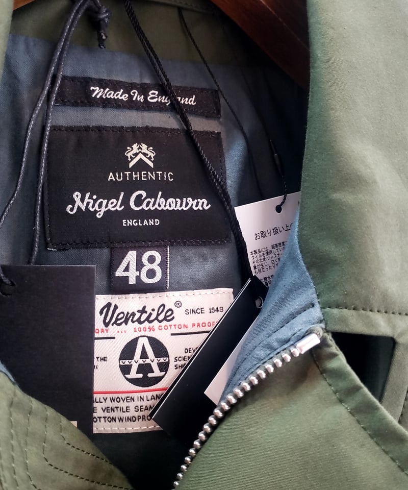 ナイジェルケｰボン AUTHENTIC LINE RAF UTILITY JACKET VEN