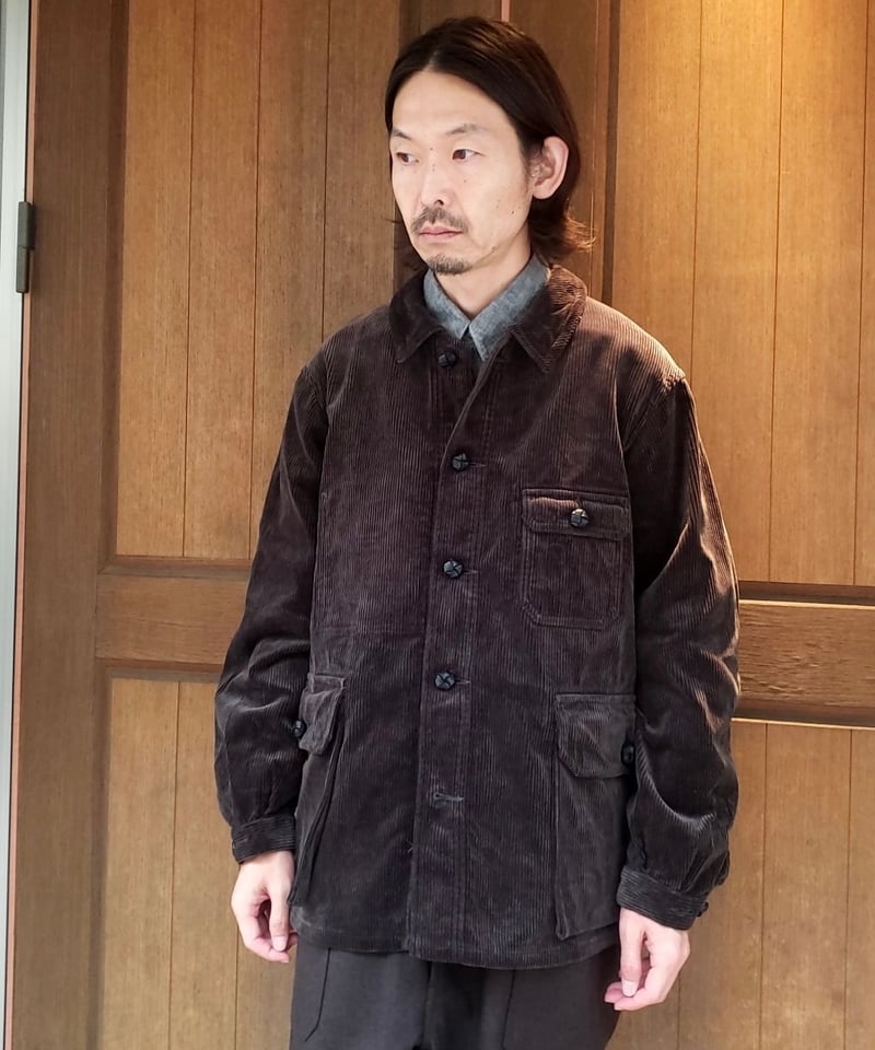ナイジェルケーボン 8WHALE CORDUROY FRENCH WORK JACKET |