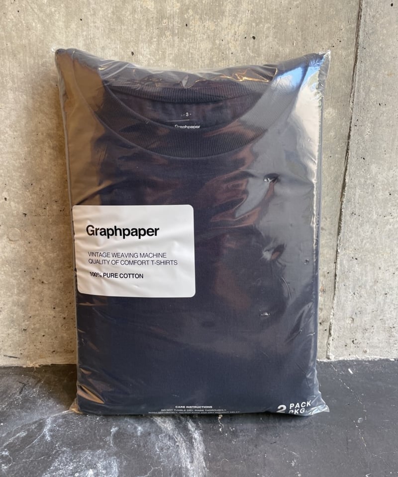GRAPHPAPER 2PACK CREW-NECK TEE | SURPLUS OITA GRAPHPAPER 2PACK CREW-NECK TEE | SURPLUS OITA