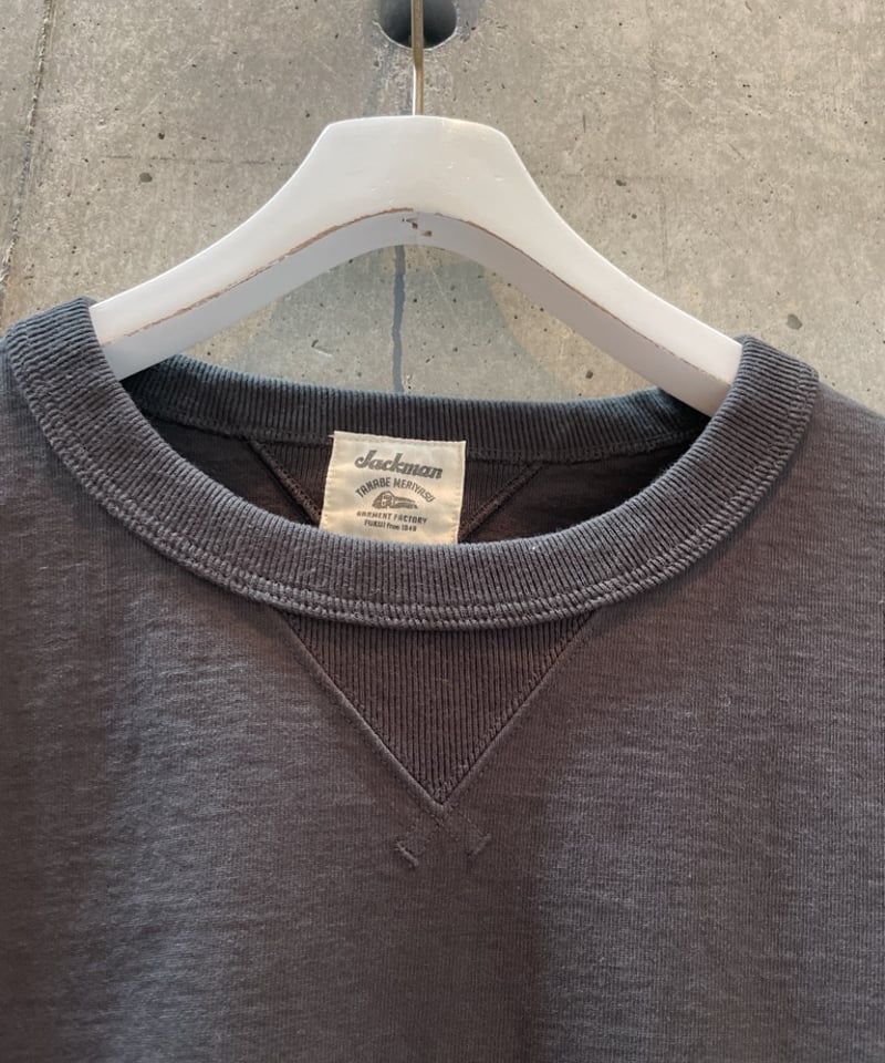 JACKMAN Dotsume Rib LS T-shirt | SURPLUS OITA