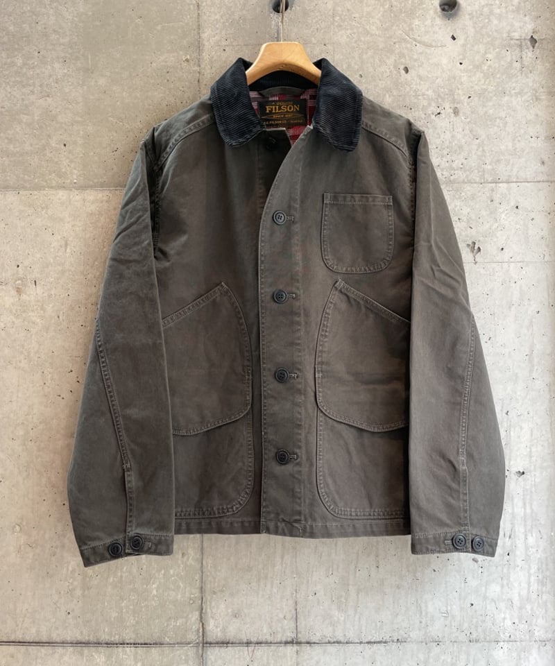 新品【FILSON】CANVAS OUTFITTER JACKET Sサイズ FILSON CANVAS OUTFITTER JACKET | SURPLUS OITA