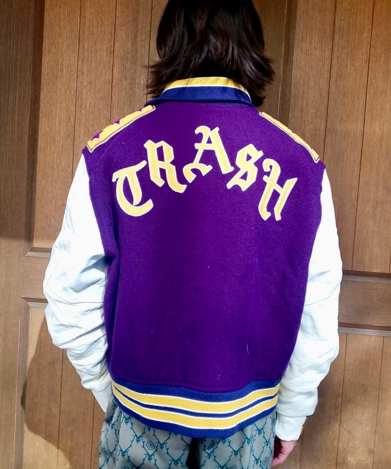 NEEDLES LETTERED JACKET WOOL MELTON | SURPLUS OITA