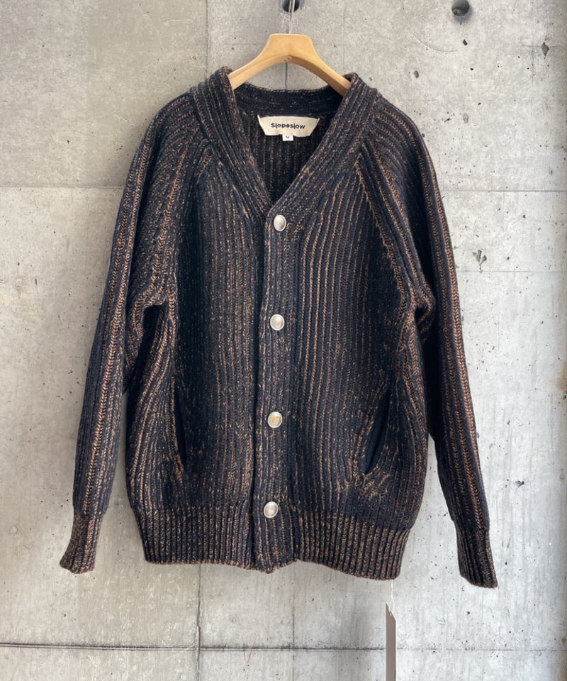 SLOPE SLOW V-NECK CARDIGAN | SURPLUS OITA