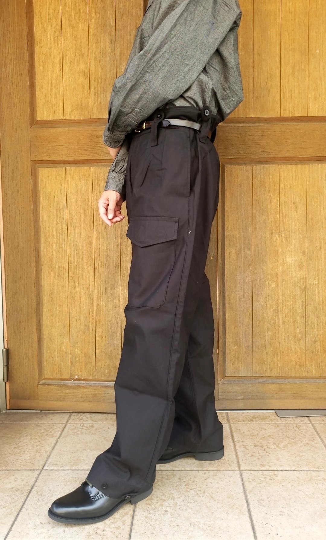 ナイジェルケｰボン BRITISH ARMY PANTS BLACK | SURPLUS OITA