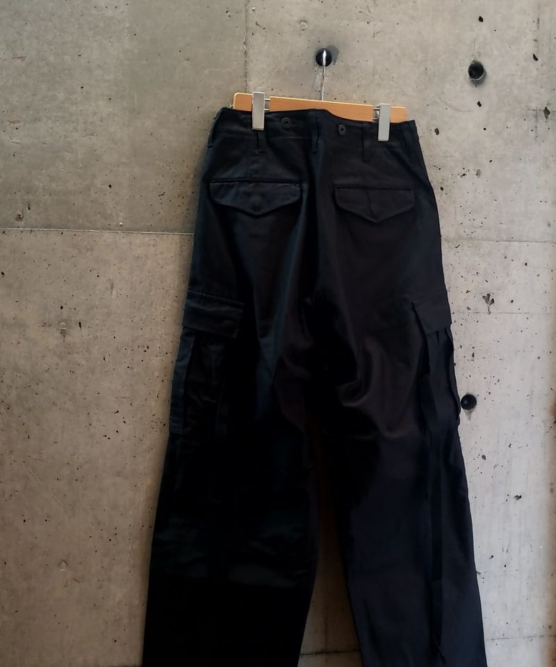 ナイジェルケｰボン ARMY CARGO PANT BLACK | SURPLUS OITA