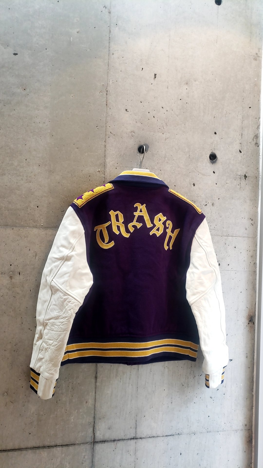 NEEDLES LETTERED JACKET WOOL MELTON | SURPLUS OITA