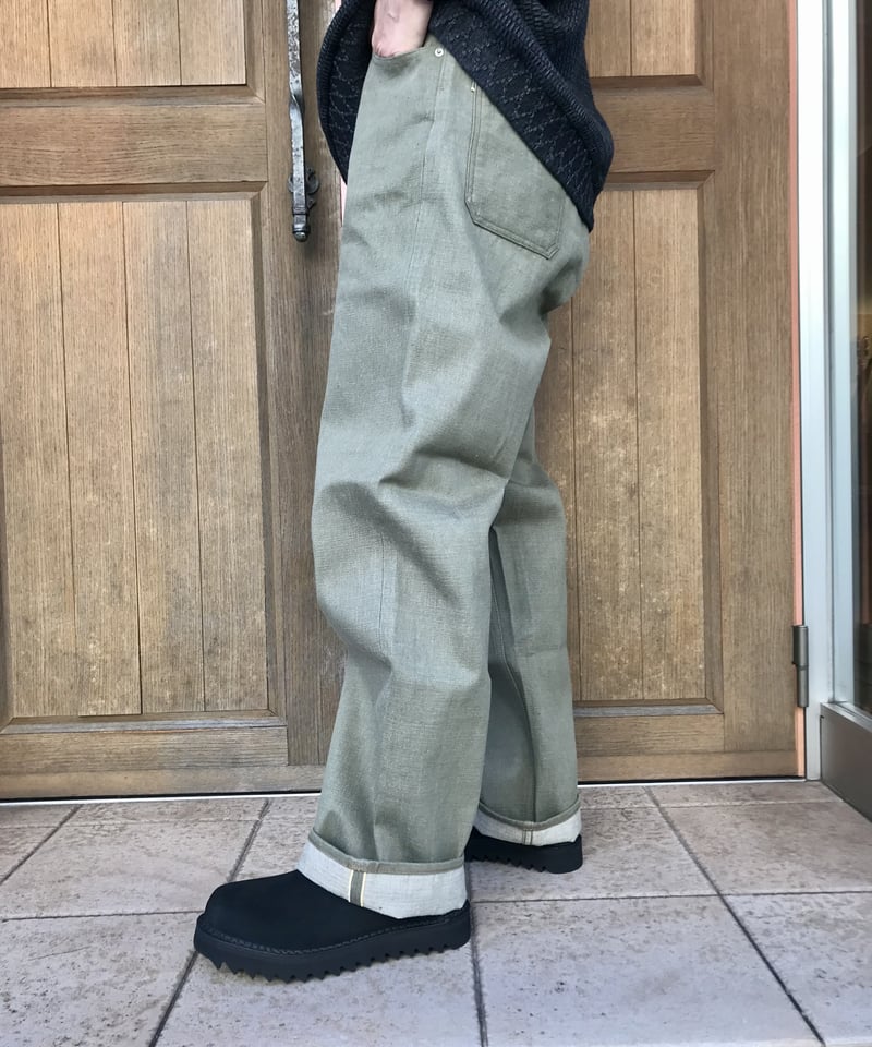 Nigel Cabourn メインライン RAILMAN DENIM PANT WID