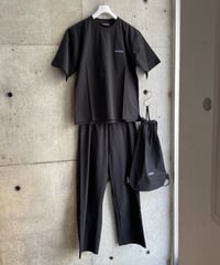 THOUSAND MILE SHORT SLEEVE T-SHIRT & LONG PANTS SET　NY/PU