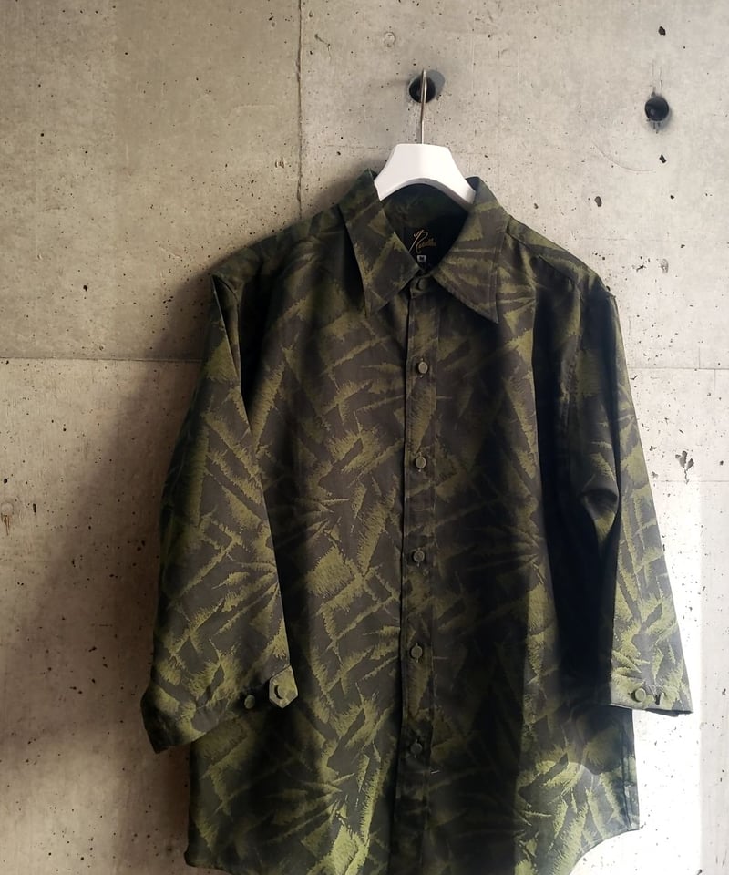 NEEDLES HALF SLEEVE SHIRT ABSTRCT JAQ | SURPL NEEDLES HALF SLEEVE SHIRT ABSTRCT JAQ | SURPL