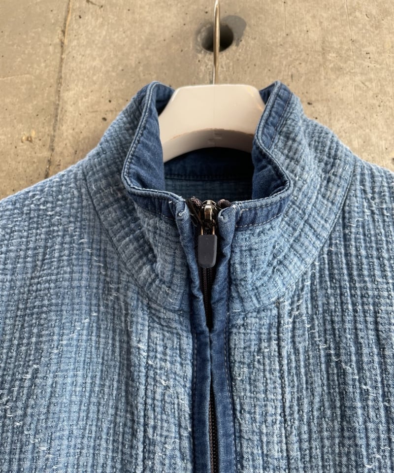 PORTER CLASSIC NEW SASHIKO LIGHT OLD HAWAII ZIP
