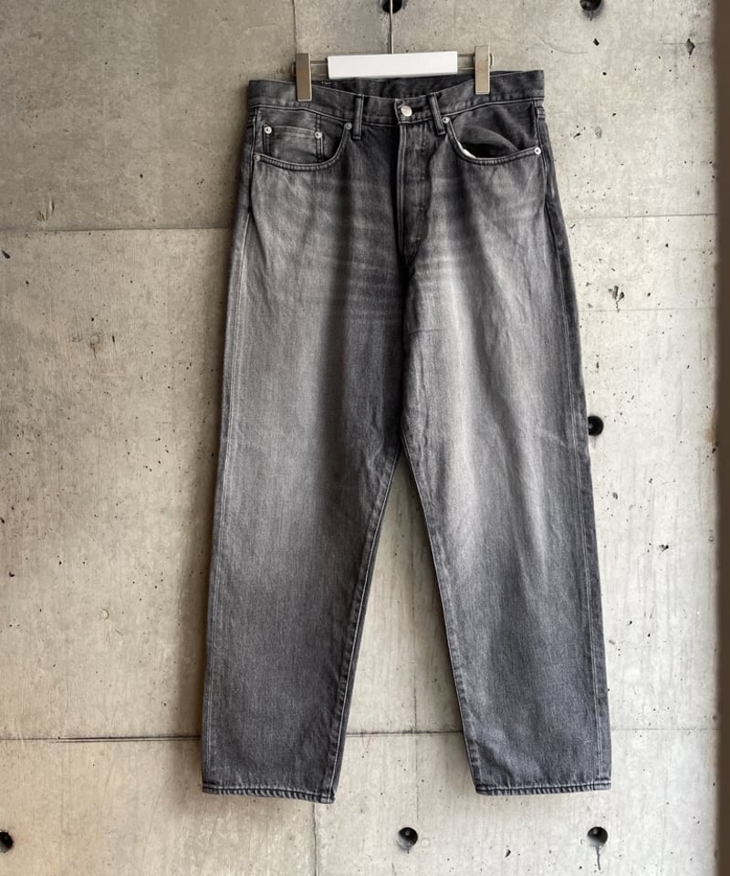 グラフペーパー Selvage Denim Five Pocket Tapered Pants