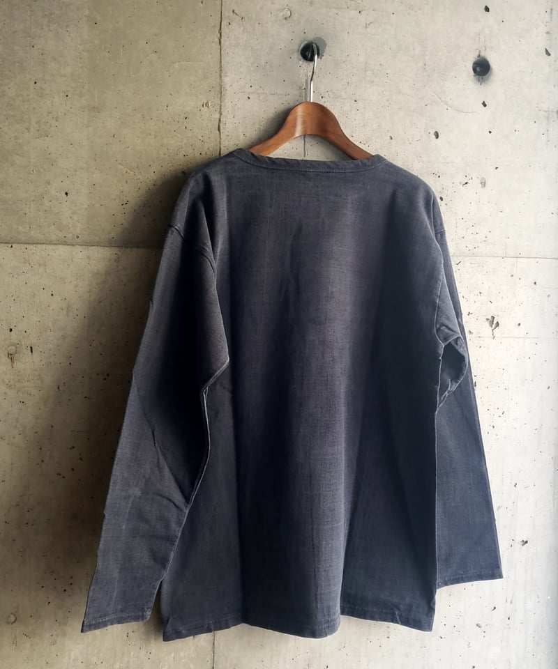 nigelcabourn 7.8oz 40s USMC L/S PIGMENT TEE | S