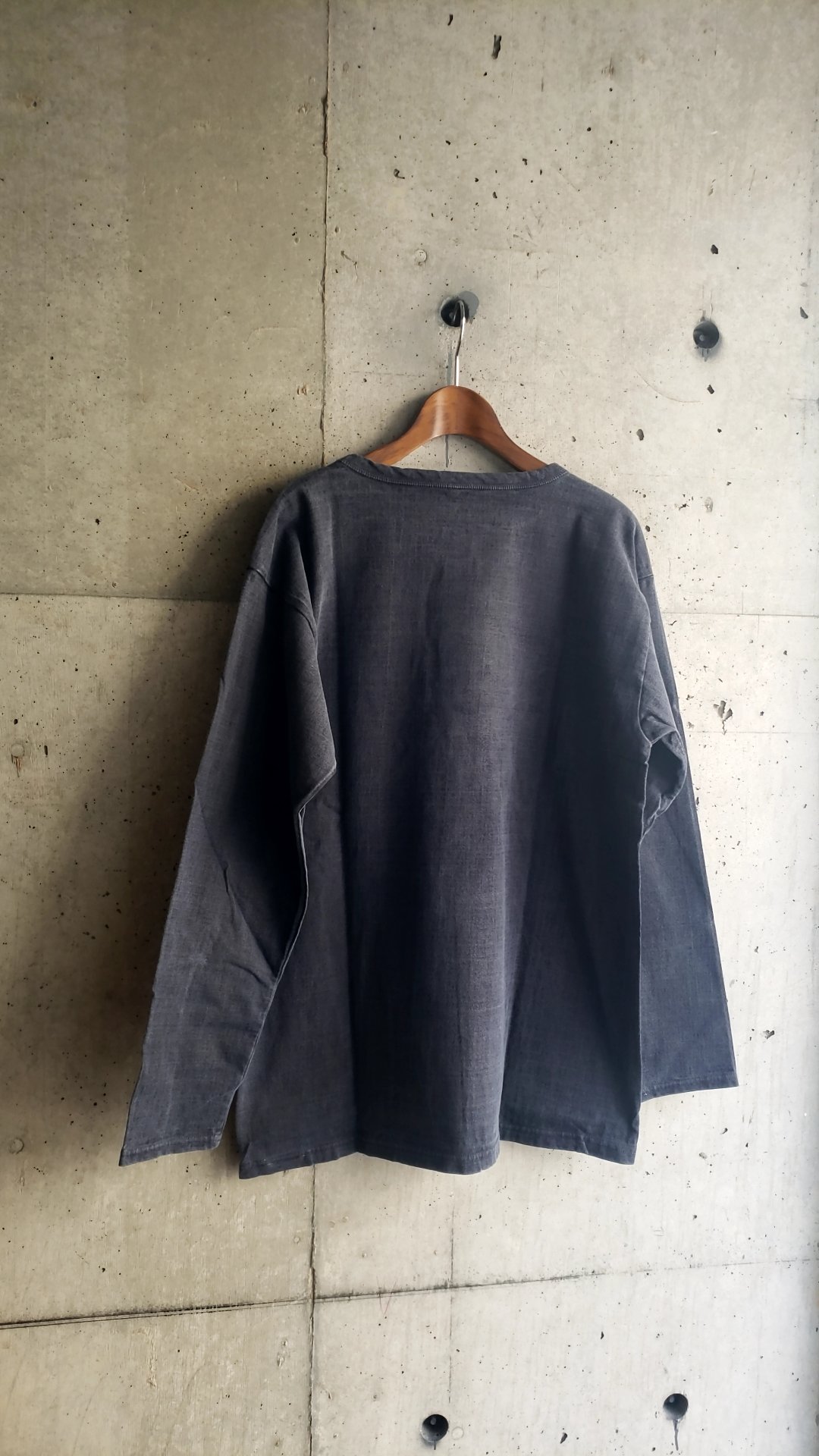 【80本】ノンセリュ40本　ゴージャス40本 nigelcabourn 7.8oz 40s USMC L/S PIGMENT TEE | S