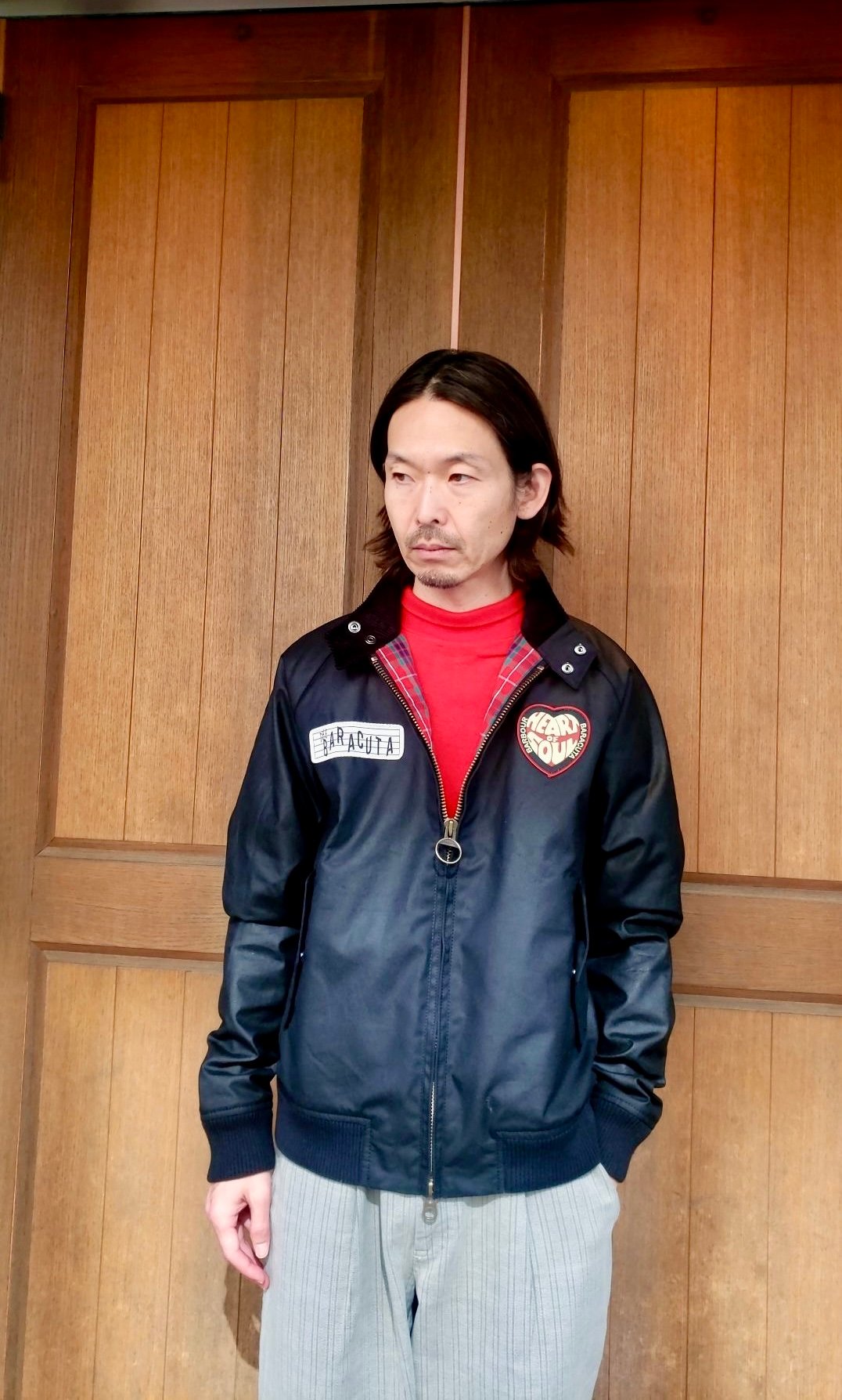 BARBOUR×BARACUTA BADGED PORTON | SURPLUS OITA