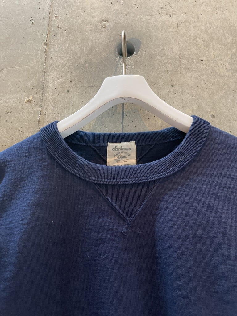 JACKMAN Dotsume Rib LS T-shirt | SURPLUS OITA
