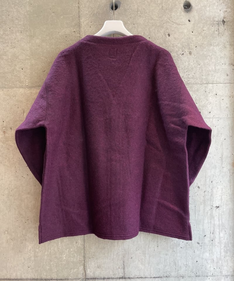 SOUTH2 WEST8 S. S. V Neck Cardigan - Boiled Jer