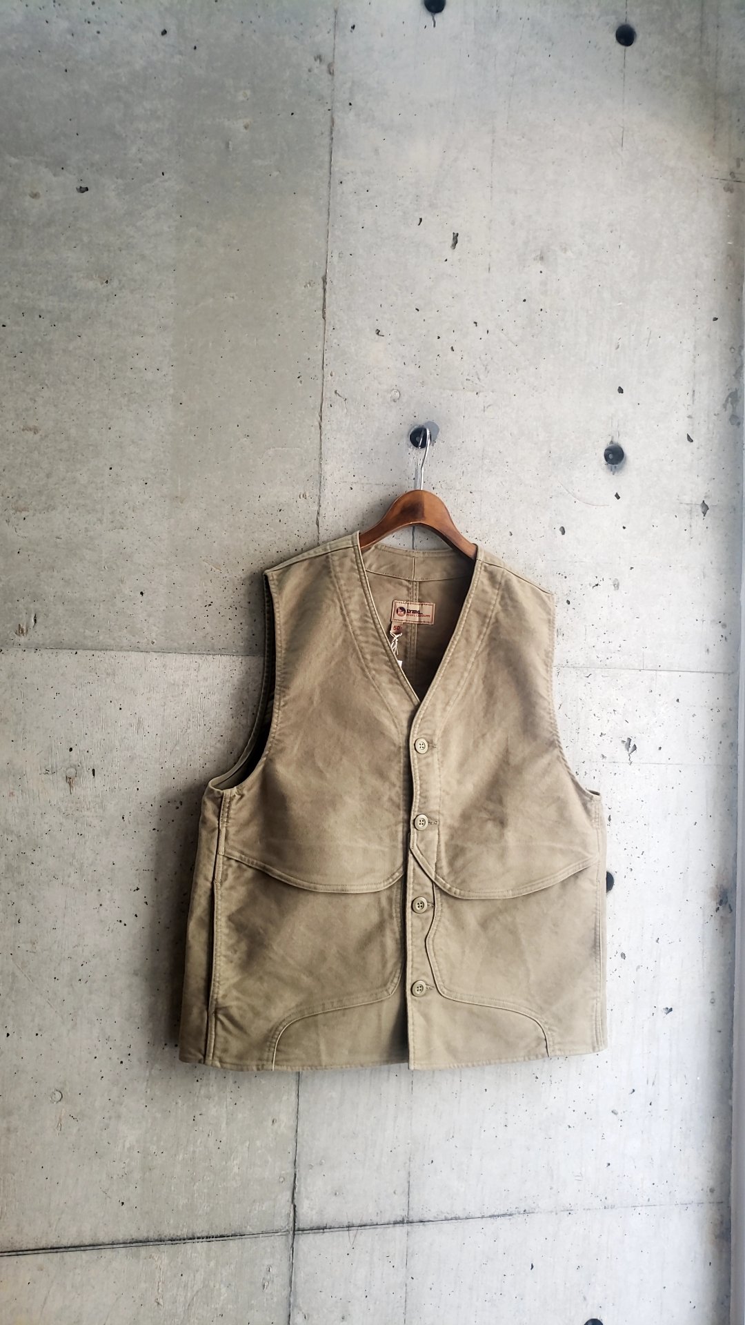 ナイジェルケーボン/LYBRO WORK VEST MOLESKIN | SURPLUS OITA